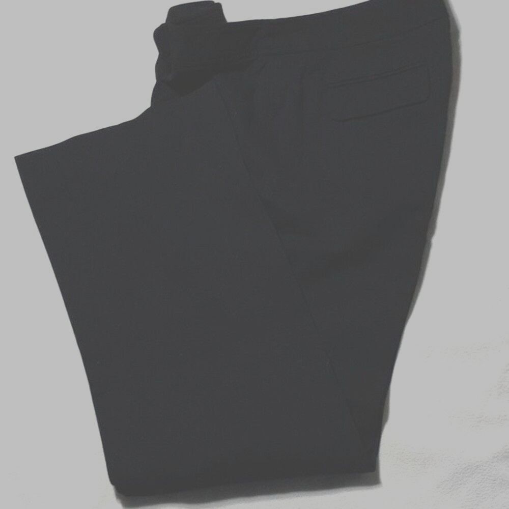 Ann Taylor Margo black wool dress pants 8 petite 8p m career business classic